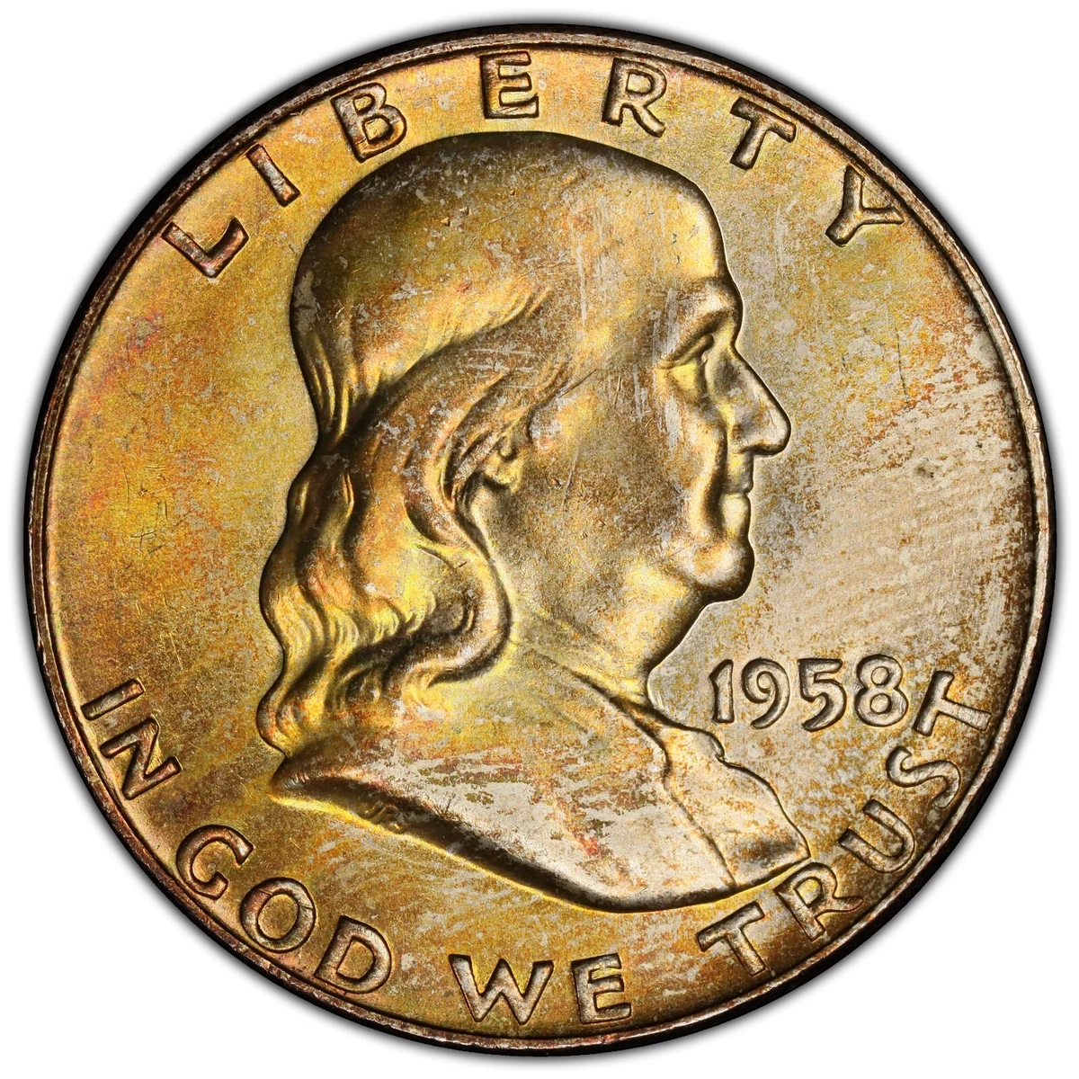 MS 66 Graded 1958 Franklin Half Dollars (1948-1963) for sale | eBay