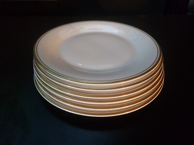 6 x 8'' Royal Doulton ''Gold Concord'' Beilagenteller H5049