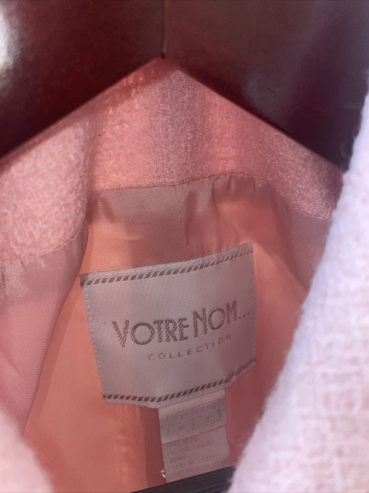 Chaqueta rosa bebé Votre Nom talla 8 usada en excelente estado Foto 2 de 4