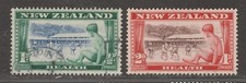 1948 NZ Boy Sunbathing Health SET SG 696/97 Used