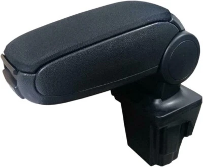 Reposabrazos para coche Seat Leon MK2 1P 2005-2012 + Juego de montaje textil negro