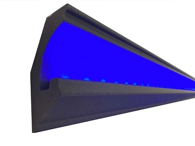 13 Mètres + 4 coins Moulure en Stuc Pour Eclairage Indirect XPS