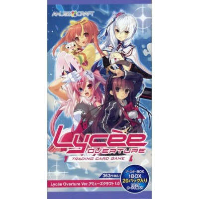 Lycee Overture Amuse Craft 1.0 Booster Pack Box TCG JAPAN OFFIZIELL