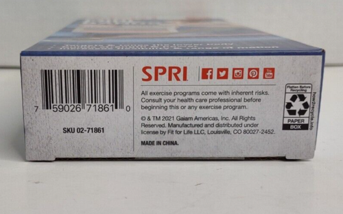 Spri - Mini Loop Bands Light, Medium & Heavy Resistance Bands 3-Pack - New - Picture 4 of 4