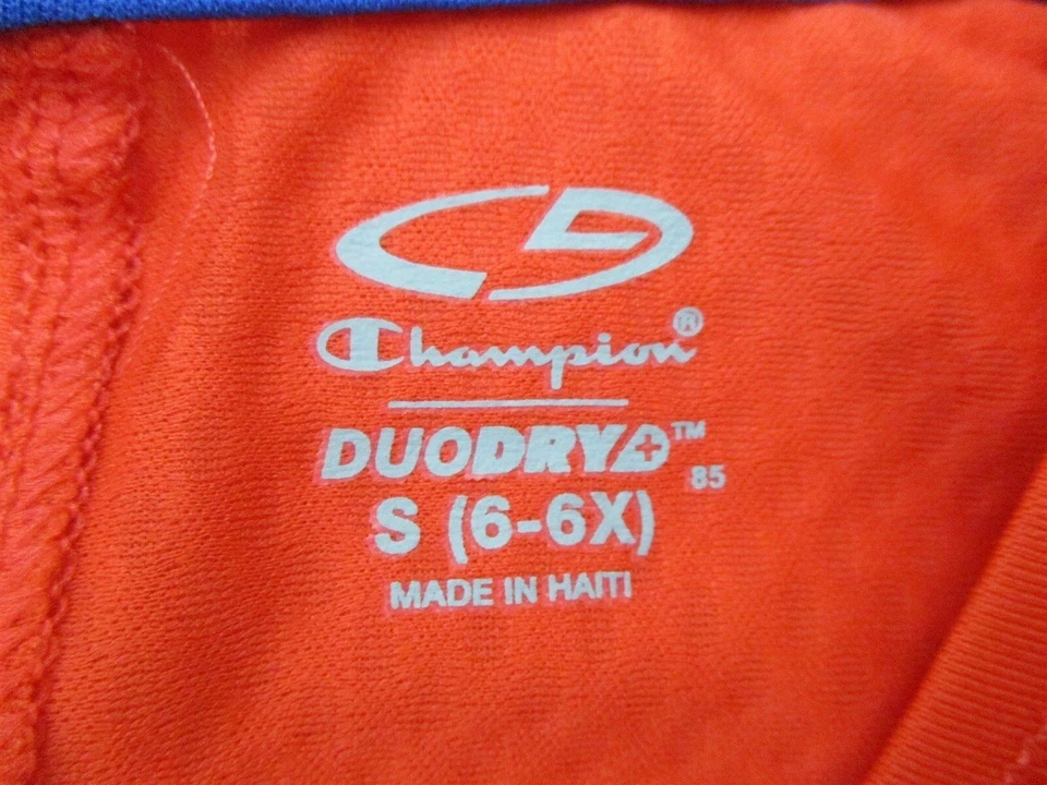 Nueva Camiseta sin Mangas CHAMPION Niña Talla S Atlética DUO DRY Asimétrica Roja #TY2879 Foto 3 de 4