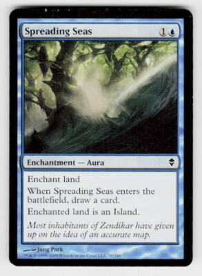 Zendikar #70 Spreading Seas