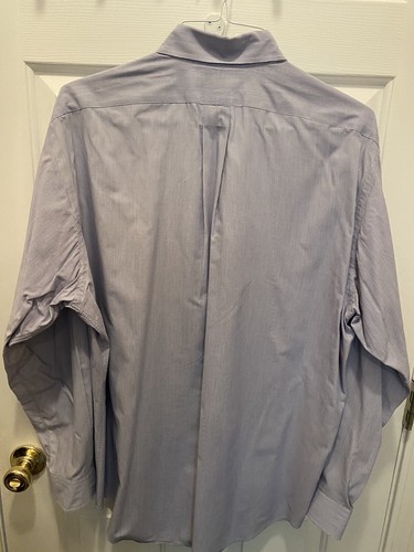 Polo Ralph Lauren Yarmouth Long Sleeve Button Shirt Men's M 15.5 Blue Check - Picture 7 of 12