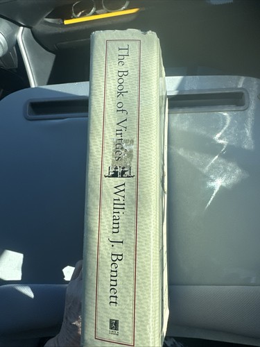 The Book of Virtues : Moral Stories Edited by William J. Bennett 1993 Hardcover - Picture 3 of 5