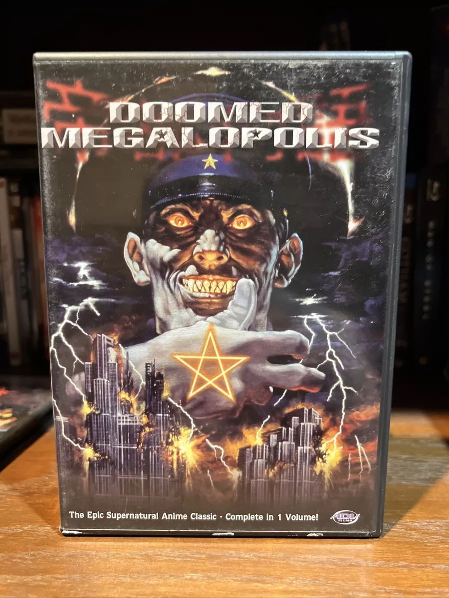 Doomed Megalopolis 2-DVD Complete Anime Series Eps 1-4 Supernatural ADV  Films