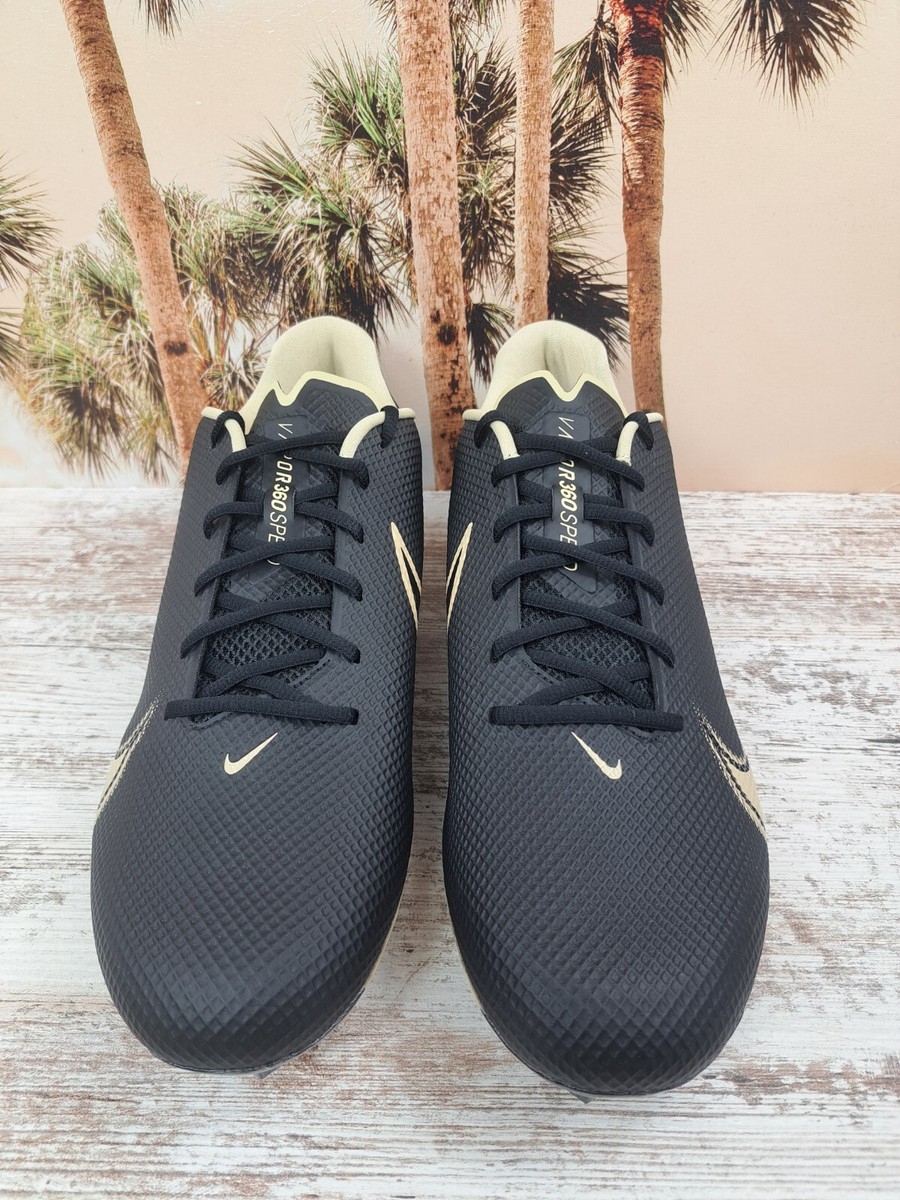Nike Vapor Edge Speed 360 Football Cleats Black Gold CV6349  display picture 3