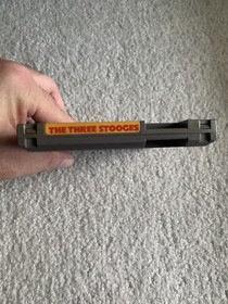 The Three Stooges (Nintendo, NES, 1987) With Manual / Tested Authentic