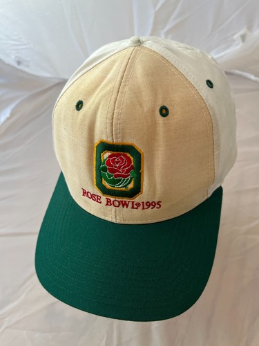 Vintage 1995 Oregon Ducks O Rose Bowl Hat Snapback Richardson Rare! Color Block - Picture 3 of 14
