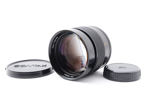 [Exc+4] Contax Carl Zeiss Planar T* 85mm F1.4 MF Lens AEG C/Y From JAPAN