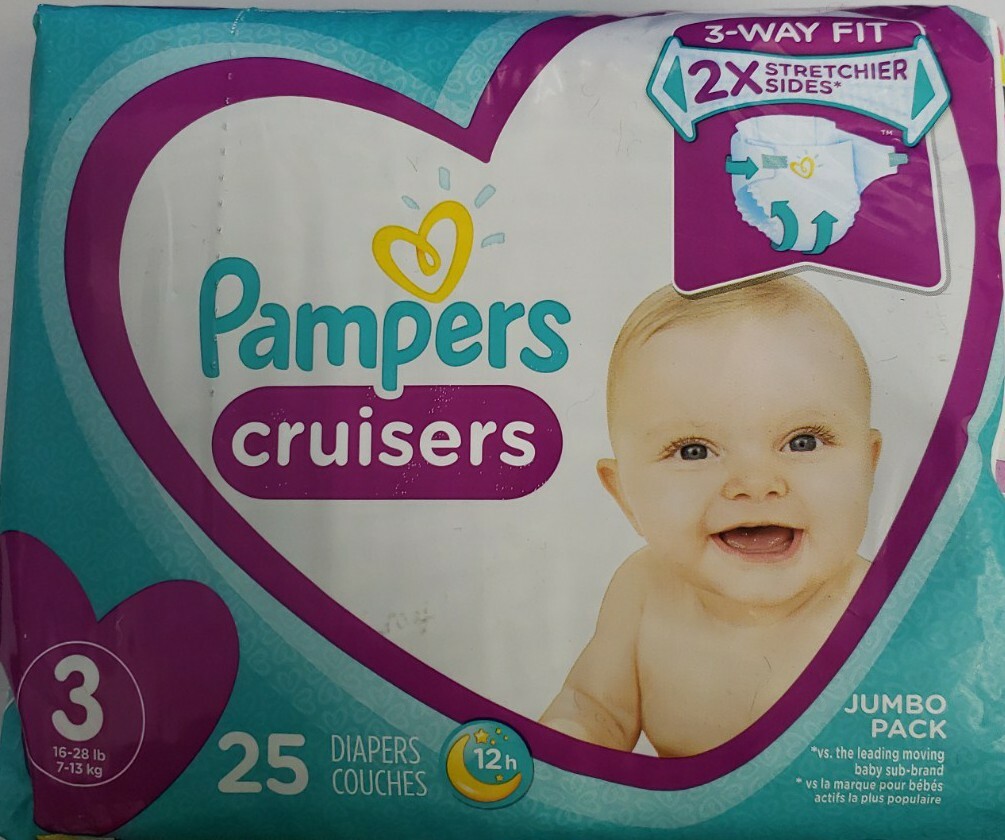 pampers 100 pack size 3