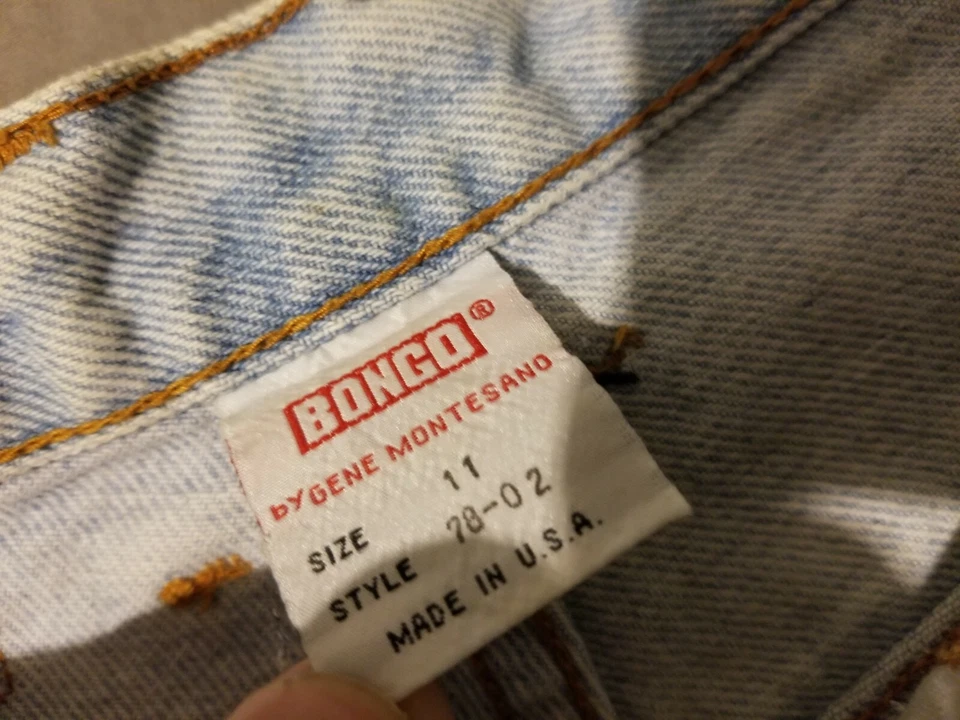 Pantalones cortos vaqueros Bongo vintage para mujer 11 Foto 4 de 4