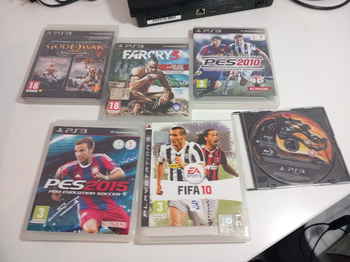 Playstation 3 Ps3 Usata Con Giochi Senza Joystick eBay