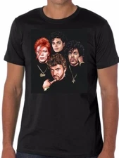 The Greats Prince Michael Jackson David Bowie George Michaels T Shirt Music