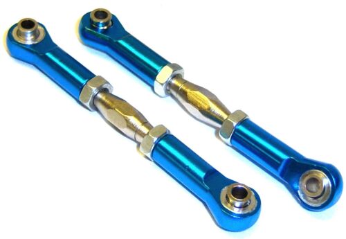 06048 1/10 Scale RC Alloy Adjustable Pulling Track Rod Arm x 2 60mm 70mm Linkage - Picture 4 of 10