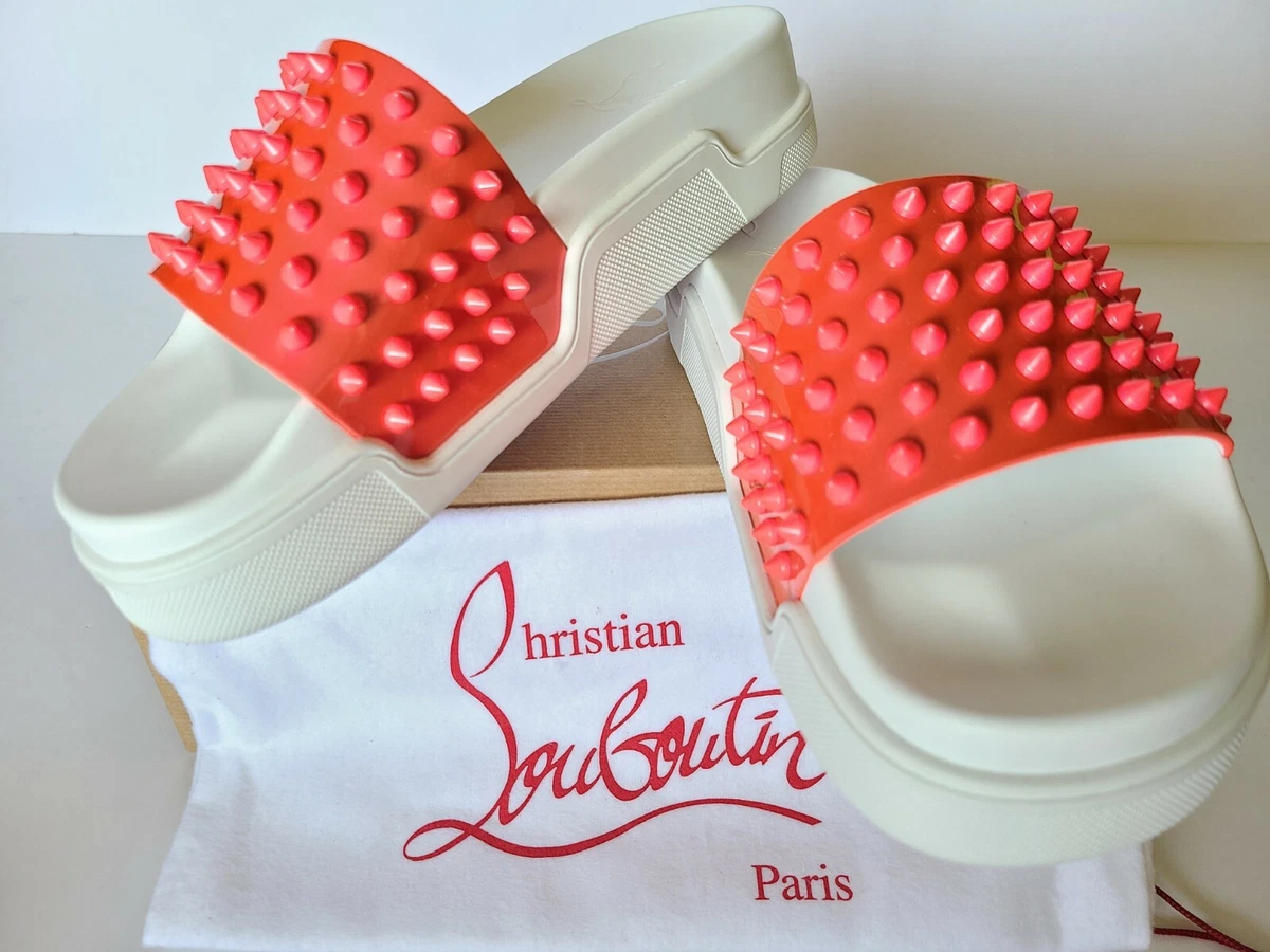 Christian Louboutin, Pool Flat slide sandals