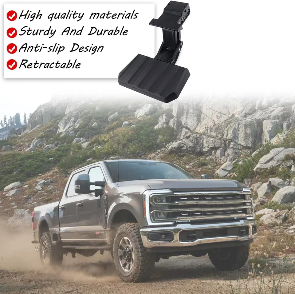 Боковая педаль грузовика VPC3Z-17A958-D, левая выдвижная боковая педаль со стороны водителя - Изображение 4 из 4