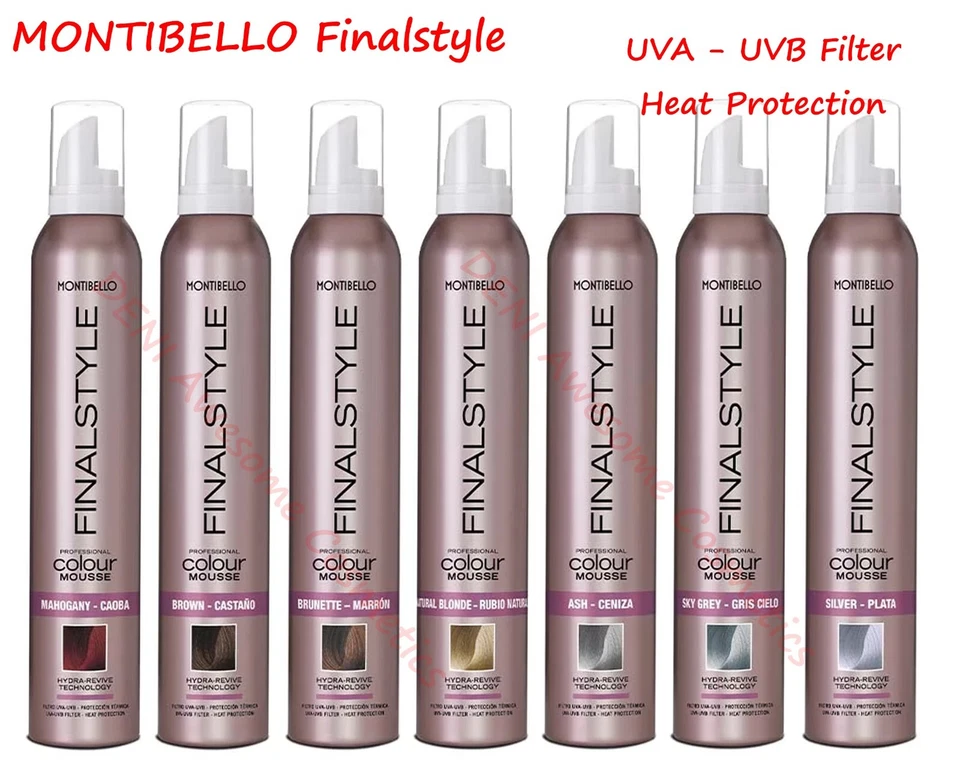 MONTIBELLO Finalstyle Professional Colour Mousse & Heat Protection 320 ml