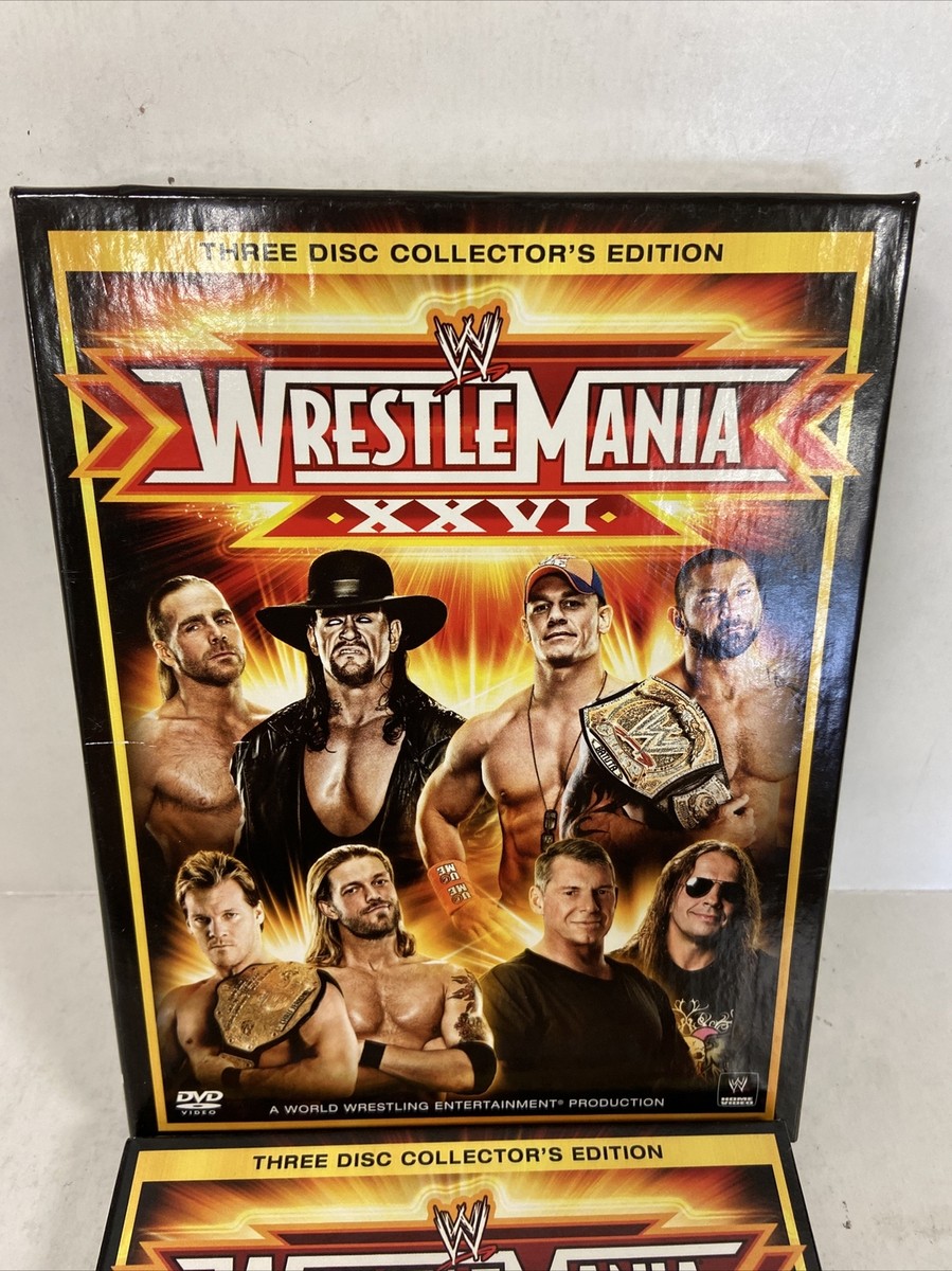 WWE - Wrestlemania XXI-perfect Condition Except 1 Disc-tiny
