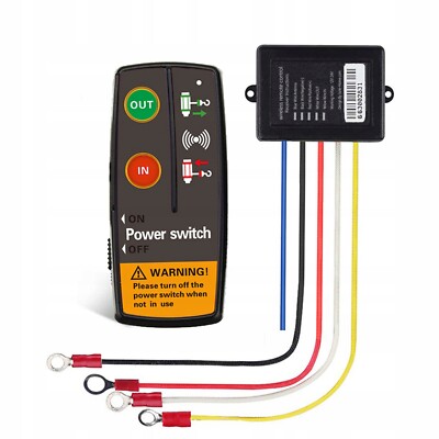 12V Wireless Electric Winch Remote Control Switch mit Fernbedienungen für Jeep 