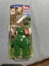 Erin The Bear 1997 McDonalds Ty Beanie Baby with Rare 1993/Oak Brook Tag Errors