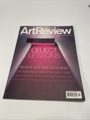 Art Review magazine Interenational Art & Style Donald Judd Richard Woods 2002
