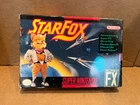 Star Fox Super Nintendo SNES Complete in Box CIB Super FX Chip Authentic