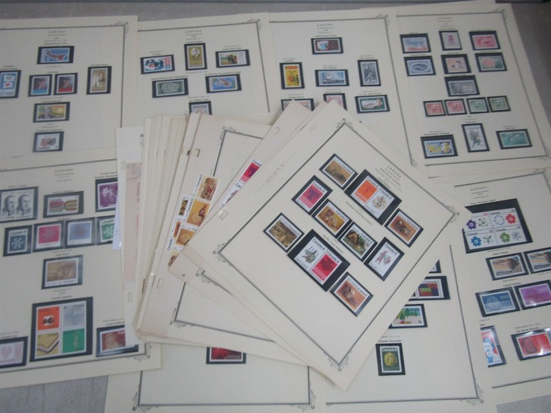 Nystamps Canada many mint NH old stamp collection u11nu