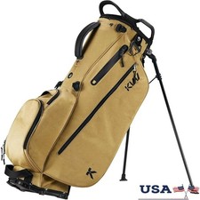 Lightweight Golf Stand Bag 7 Dividers 6 Pockets Adjustable Straps Rain Cover New