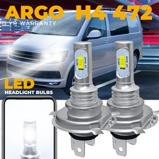 For VW Transporter T4 T5 T6 Led White Xenon 6000k High Low Beam Headlight Bulbs 