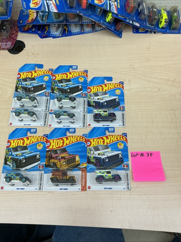 hot wheels 2025 Lot Of 8 Drift-ender