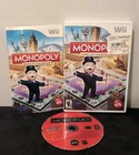 Monopoly (Nintendo Wii, 2008) Complete With manual