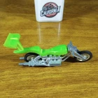 Vintage Hot Wheels RRRumblers High Tailer Green USA 1971 Redline Era Motorcycle