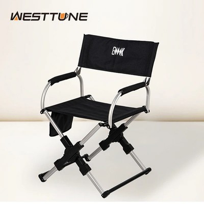 BRS Outdoor Foldable Director's Chair Camping Beach Fishing Aluminum Alloy