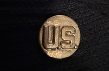U. S. (Brass). US Army Collar Badges - Collar Brass -