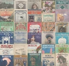 Lot of 60 VINTAGE Mixed Large Format SONGS & PIANO SOLO Sheet Music (U)