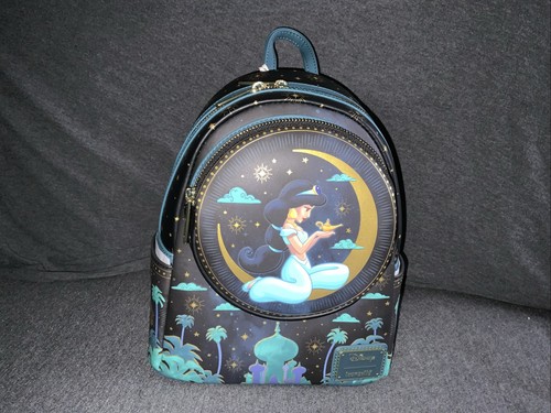 Loungefly Exclusive ALADDIN Princess JASMINE MOONLIT PALACE Backpack BNWT / BNIP