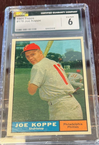 1961 Joe Koppe #179