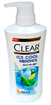 CLEAR Anti Dandruff Shampoo Ice Cool Menthol Hair Scalp Care  Refreshing 370 ml