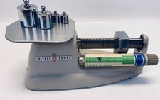 VTG Pitney-Bowes Tabletop Balance Beam 16Oz Postage Scale Model 4900 Exc Cond