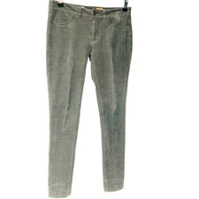 Anthropologie Womens Pilcro Letterpress Corduroy Serif Jeans 27 Olive 29x30.25