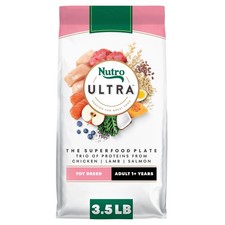 Nutro Ultra Adult Toy Breed Dry Dog Food, Small 3.5 Pound Pack of 1