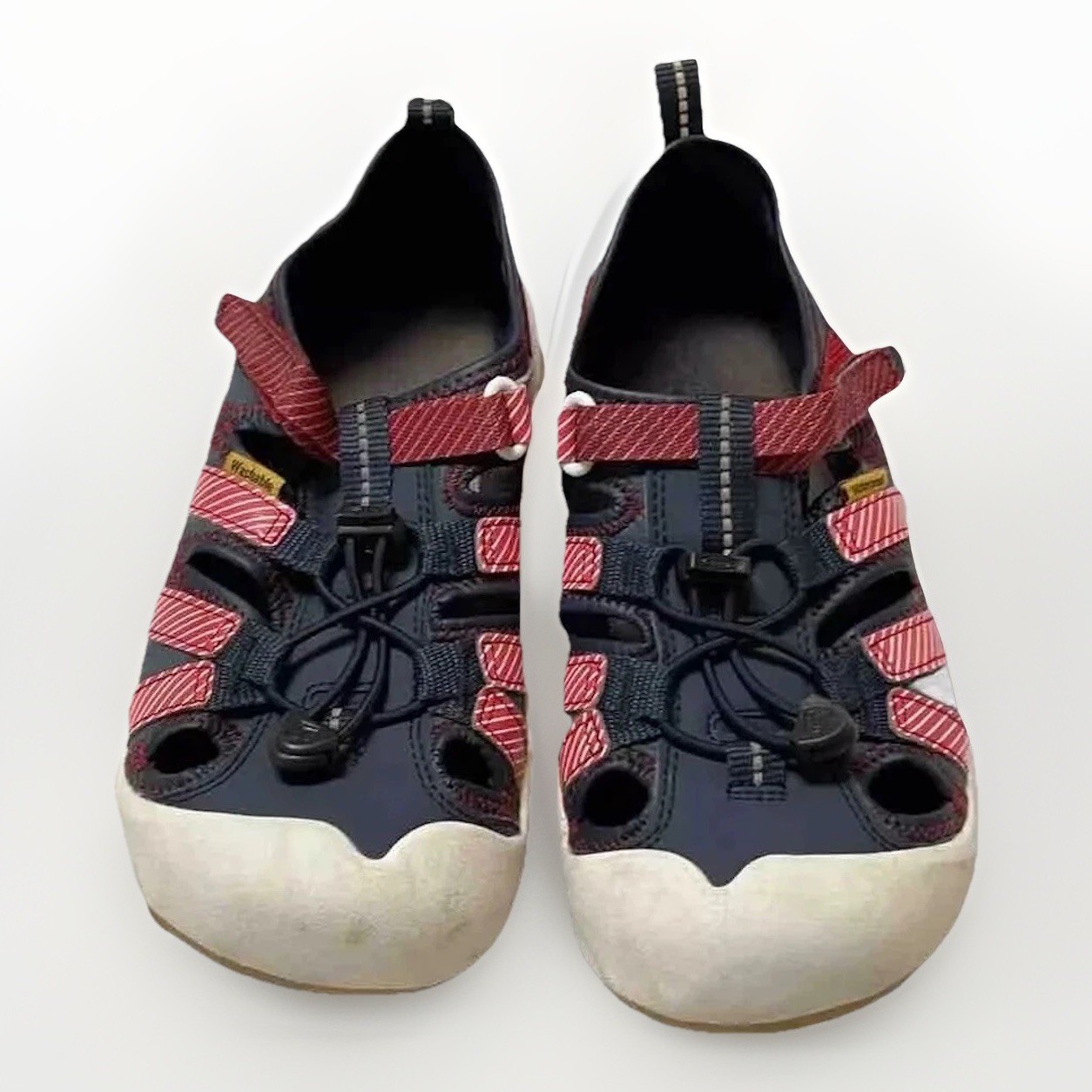 Sandali Keen Knotch Creek bambini giovani arco contorno scarpe sport acquatici rosse taglia 4