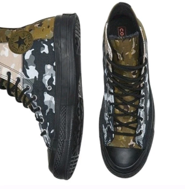 Converse Chuck 70 Block Camouflage High Top Sneakers - Image 3 of 4