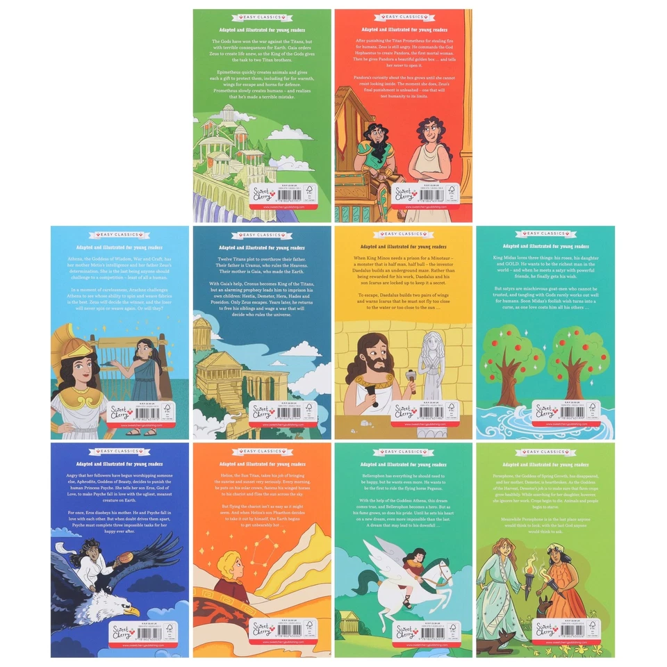 The Greek Mythology Children's Collection: 10 Books Box Set - Ages 7-9 - PB - Image 3 of 4