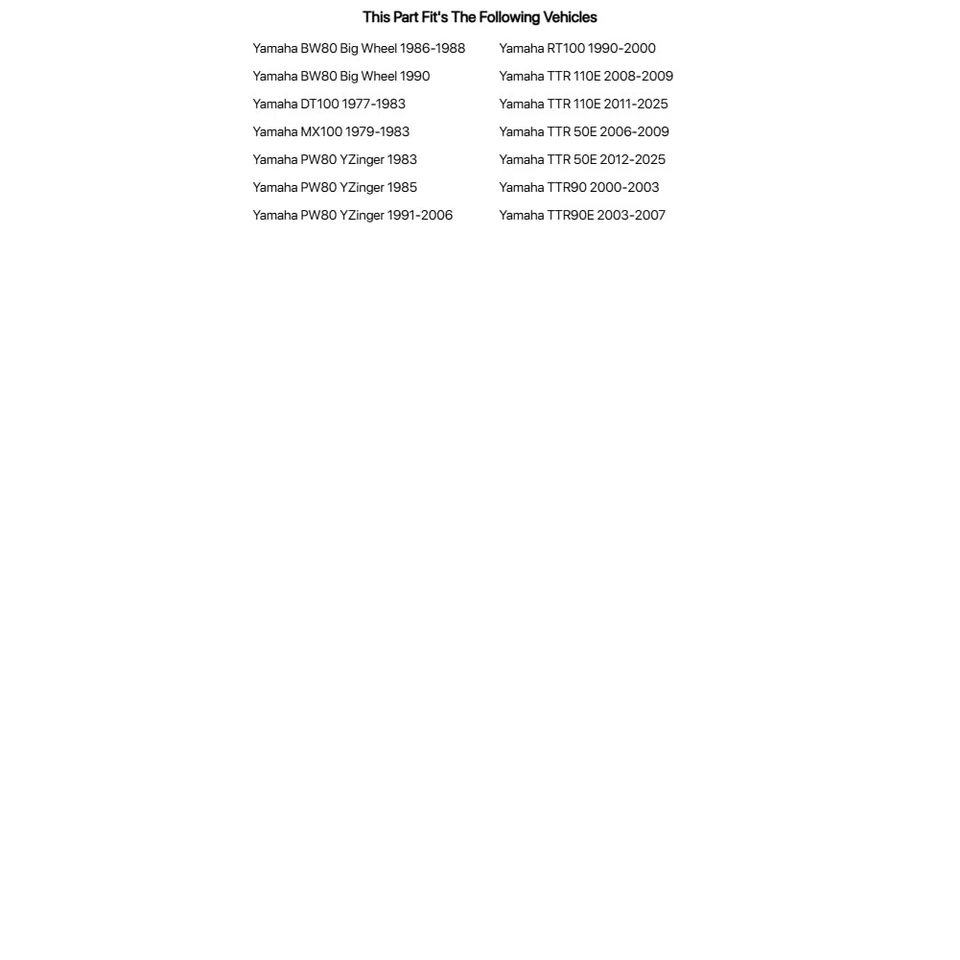 Primary Drive Rear Steel Sprocket 37 Tooth Black For Yamaha TTR 50E 2006-09,2012 Foto 2 de 4