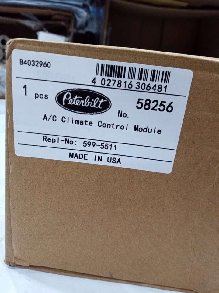 Used Duty Climate Control Module 599-5511 For 2002-06 Kenworth W900 T800 T600A - Image 2 of 4